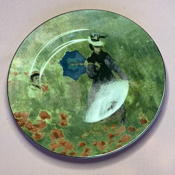 FINAL SALE PRICE American Atelier Impressionist 4 Pc Plate Set - Picture 5 of 7